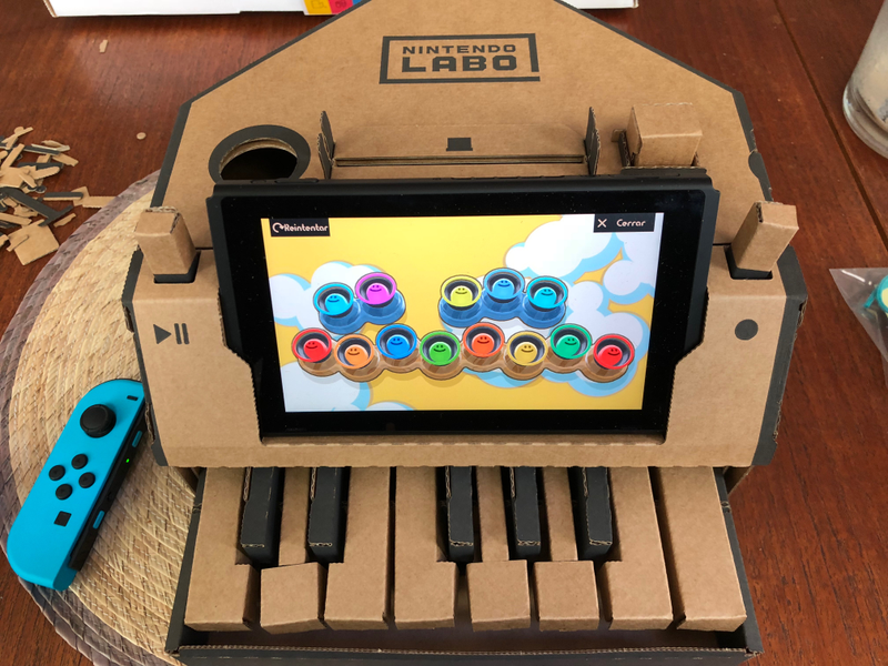 Illustration for article titled Nintendo Labo: he pasado un fin de semana montando piezas de cartón y he sido muy feliz